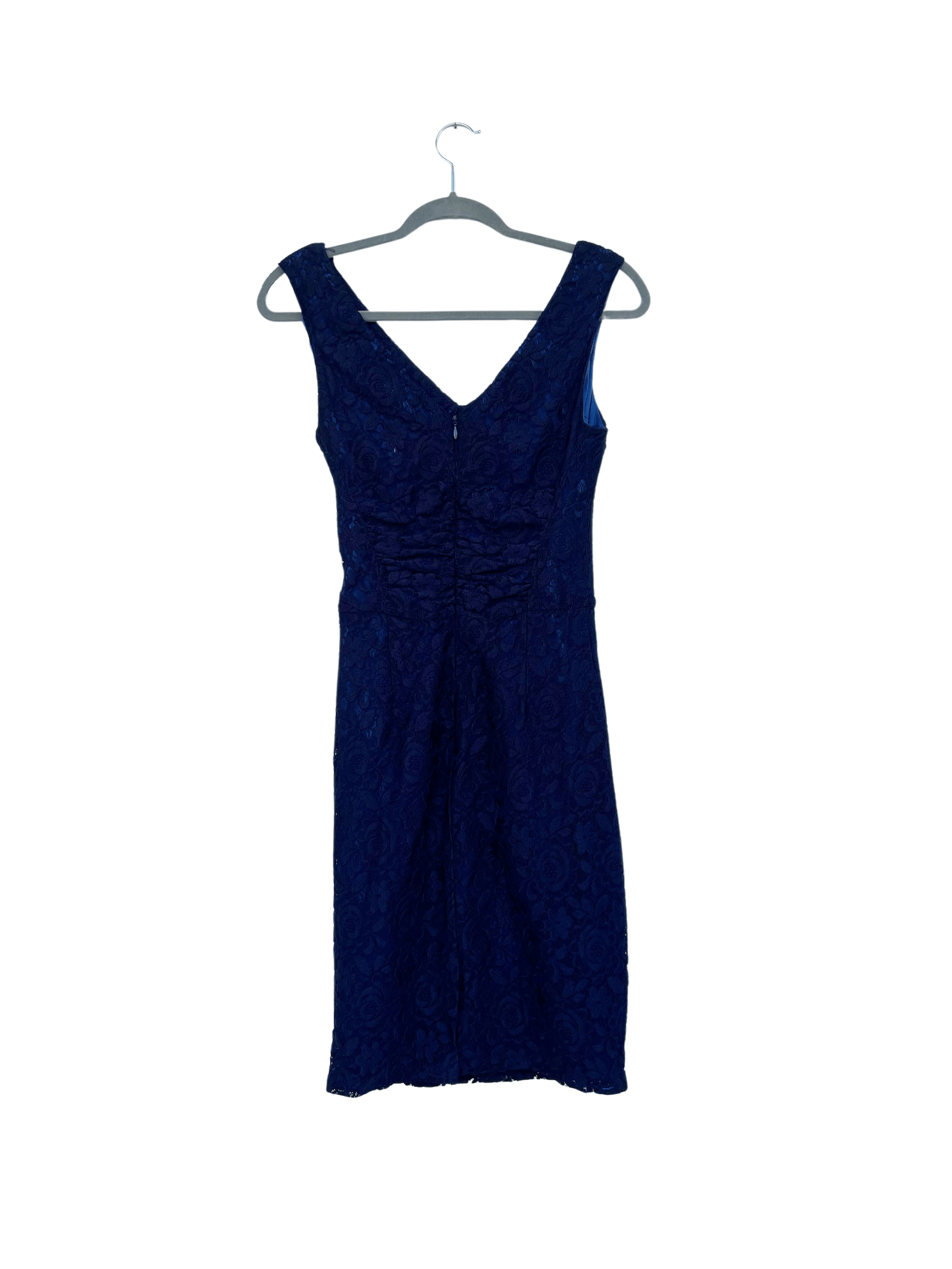 Reiss navy online lace dress